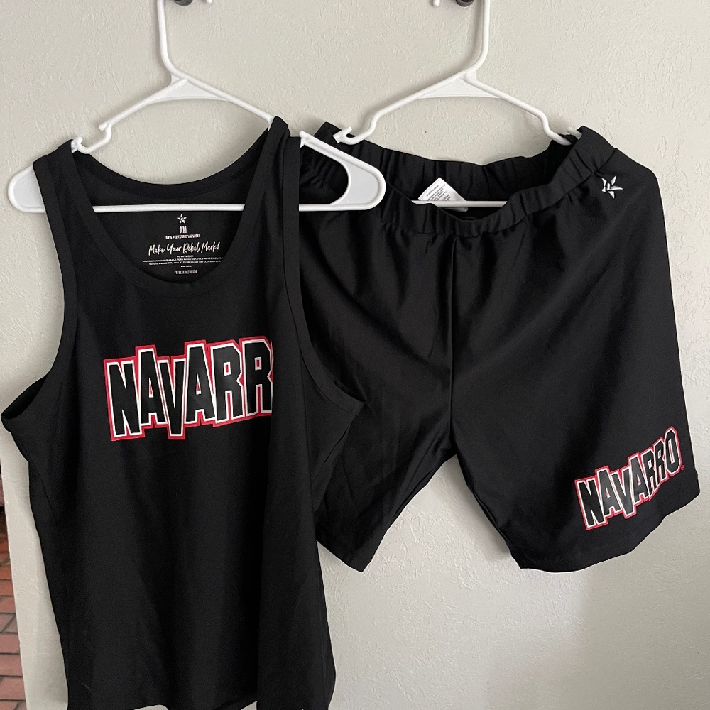 Navarro Cheer practice wear